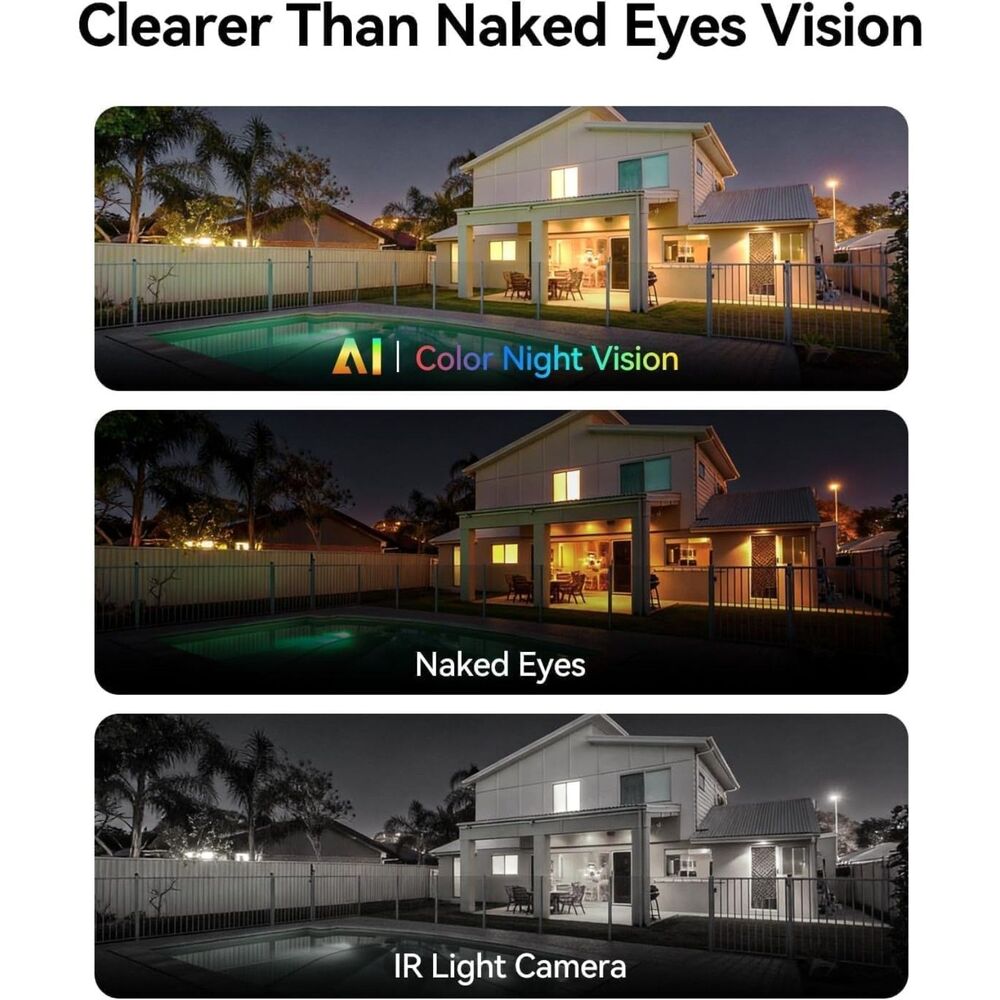 LongPlus 5MP 3K Indoor Window Security Camera | WiFi 6 Safeview Home Camera
